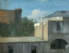Buildings in Naples with the North-East side 1782. Creator: Thomas Jones