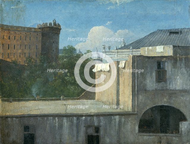 'Buildings in Naples with the North-East side', 1782. Creator: Thomas Jones.