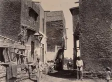 Buildings in the town of Machi Meani, Karachi, India, 1897. Creator: Unknown