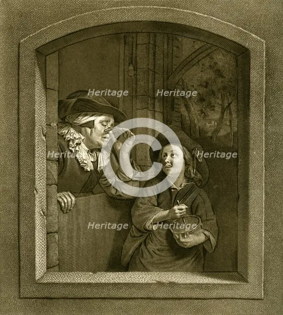 'Bukal; eighteenth century French engraving', 1948. Artist: Unknown.