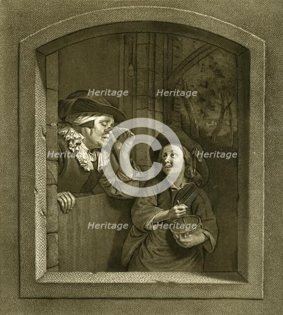 'Bukal; eighteenth century French engraving', 1948. Artist: Unknown.