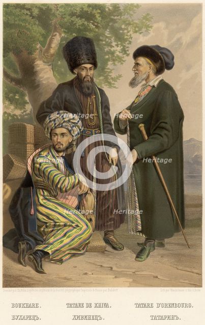 Bukharan. Kievan. Tatar, 1862. Creator: Karlis Huns.