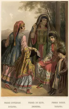 Bukharka. Khivinka. Tatar, 1862. Creator: Karlis Huns