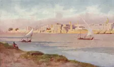 Bulak from Ghezireh c1880, (1904). Artist: Robert George Talbot Kelly