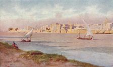 Bulak from Ghezireh c1880, (1904). Artist: Robert George Talbot Kelly