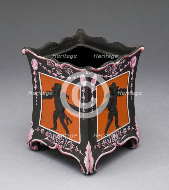 Bulb Pot, Burslem, c. 1785. Creator: Wedgwood.