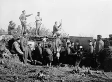 Bulgar Battery, Tchataldja #13, between c1910 and c1915. Creator: Bain News Service