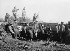 Bulgar Battery, Tchataldja #13, between c1910 and c1915. Creator: Bain News Service