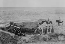 Bulgar Big Siege Gun, between c1910 and c1915. Creator: Bain News Service