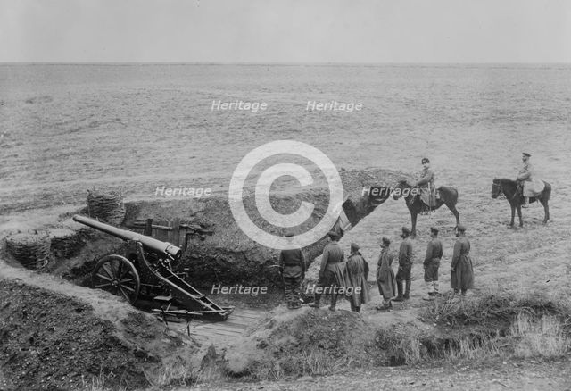 Bulgar Big Siege Gun, between c1910 and c1915. Creator: Bain News Service.