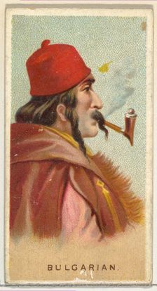 Bulgarian, from World's Smokers series (N33) for Allen & Ginter Cigarettes, 1888. Creator: Allen & Ginter