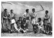 Bulgarian peasants, c1890