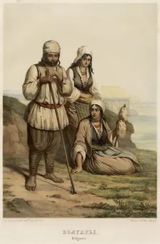 Bulgarians, 1862. Creator: Karl Fiale