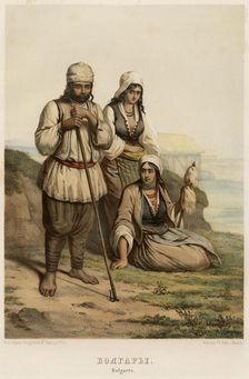 Bulgarians, 1862. Creator: Karl Fiale