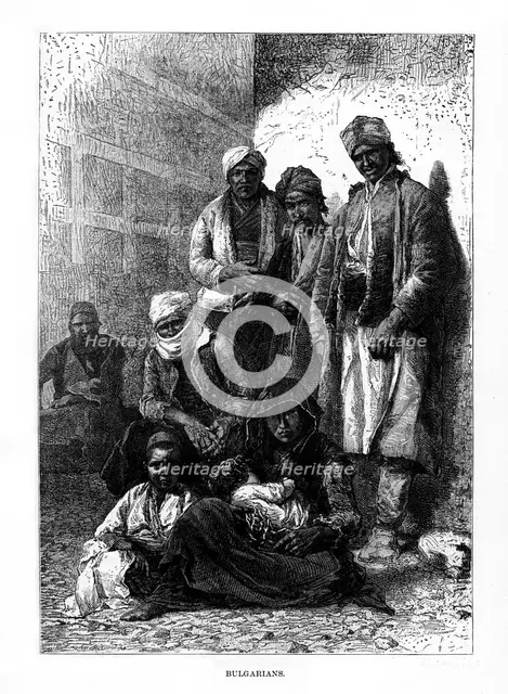 Bulgarians, 19th century. Artist: Unknown