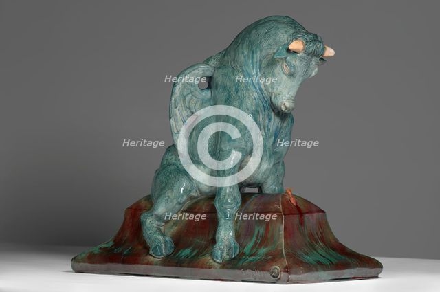 Bull, About 1896. Creator: Emmanuel Fremiet.