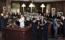 Bull and Bear Restaurant and Pub, New York City, New York, USA, 1965