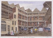 Bull and Mouth Street, London, 1806. Artist: Valentine Davis