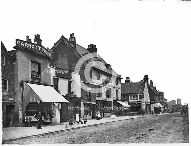 Bull and Star public house, Putney High Street, Putney, Wandsworth, Greater London Authority, 1878. Creator: William O Field.