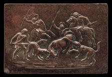 Bull-Baiting. Creator: Giovanni Bernardi