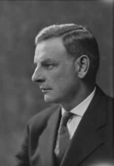 Bull, Charles, Mr., portrait photograph, 1916. Creator: Arnold Genthe
