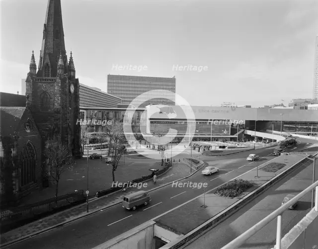 Bull Ring Centre, Birmingham, 01/12/1963. Creator: John Laing plc.