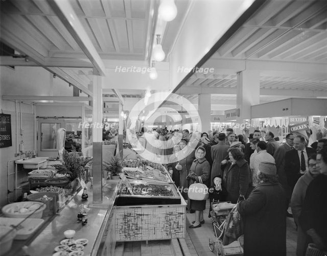 Bull Ring Centre, Birmingham, 14/11/1963. Creator: John Laing plc.