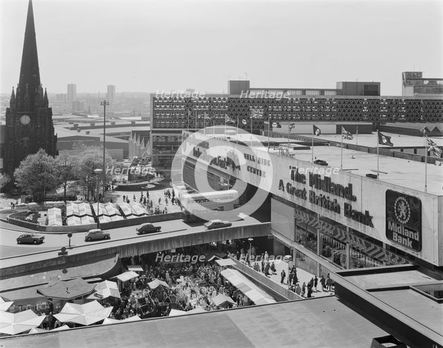 Bull Ring Centre, Birmingham, 10/06/1977. Creator: John Laing plc.