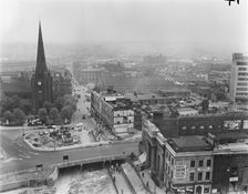 Bull Ring Centre, Birmingham, 24/05/1961. Creator: John Laing plc