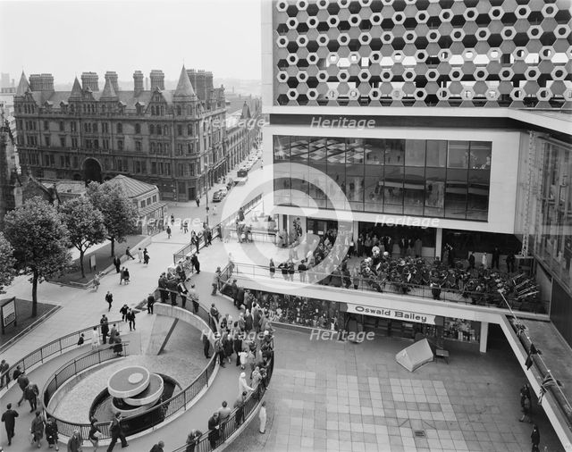 Bull Ring Centre, Birmingham, 27/06/1964. Creator: John Laing plc.