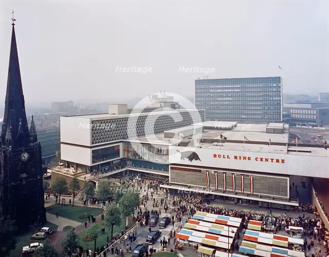 Bull Ring Centre, Birmingham, 29/05/1964. Creator: John Laing plc.