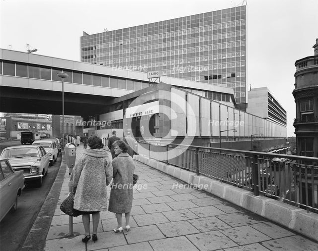 Bull Ring Centre, Birmingham, 23/10/1963. Creator: John Laing plc.