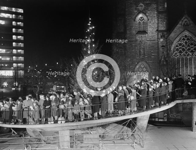 Bull Ring Centre, Birmingham, 23/12/1963. Creator: John Laing plc.