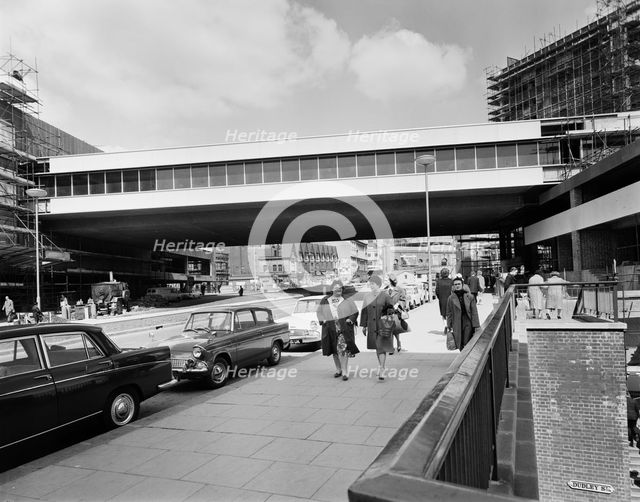 Bull Ring Centre, Birmingham, 30/04/1963. Creator: John Laing plc.
