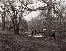 Bull Run. Blackburn's Ford, ca. 1862. Creator: Tim O'Sullivan