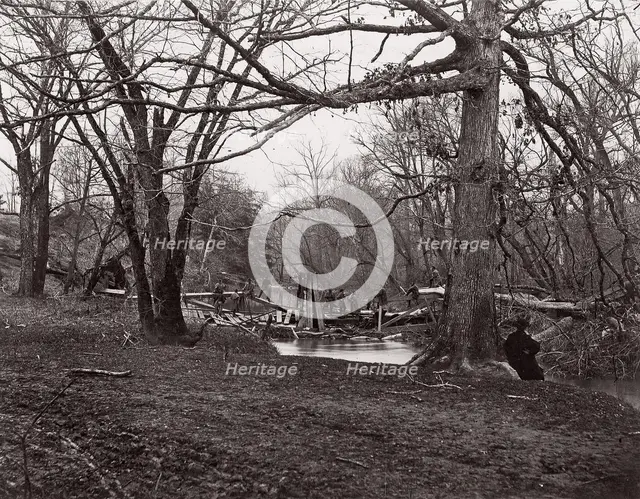 Bull Run. Blackburn's Ford, ca. 1862. Creator: Tim O'Sullivan.