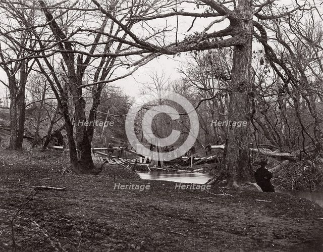 Bull Run. Blackburn's Ford, ca. 1862. Creator: Tim O'Sullivan.