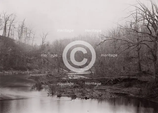 Bull Run. Blackburn's Ford, ca. 1862. Creator: Tim O'Sullivan.