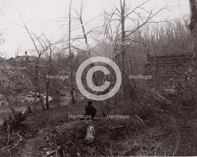 Bull Run. Blackburn's Ford, ca. 1862. Creator: Tim O'Sullivan.