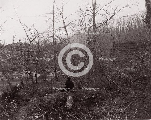 Bull Run. Blackburn's Ford, ca. 1862. Creator: Tim O'Sullivan.