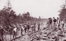 Bull Run. Orange and Alexandria R.R. near Union Mills, 1861-65. Creators: Tim O'Sullivan, George N. Barnard