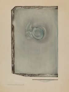 Bull's Eye Glass, 1935/1942. Creator: John Tarantino