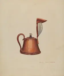 Bull's Eye Hand Lantern, c. 1942. Creator: Ernest A Towers Jr