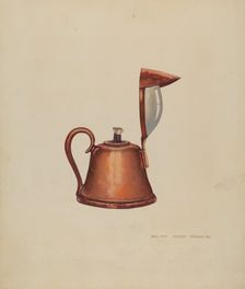 Bull's Eye Hand Lantern, c. 1942. Creator: Ernest A Towers Jr