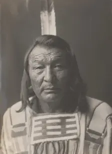 Bull Snake, 1908. Creator: Edward Sheriff Curtis