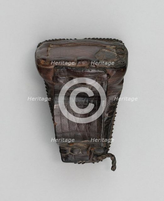 Bullet Pouch, Germany, 18th century. Creator: Unknown.