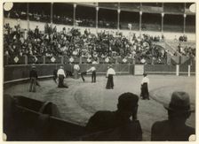 Bullfight, Spain, early-mid 20th century. Creator: Edward Morland Lewis