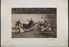 Bullfights: The Death of Pepe Illo (2nd Composition), 1876. Creator: Francisco de Goya (Spanish, 1746-1828)