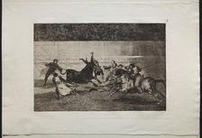 Bullfights: The Death of Pepe Illo (2nd Composition), 1876. Creator: Francisco de Goya (Spanish, 1746-1828)
