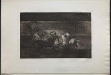 Bullfights: The Death of Pepe Illo (3rd Composition), 1876. Creator: Francisco de Goya (Spanish, 1746-1828)